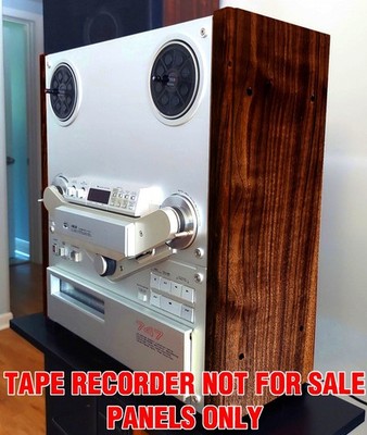 AKAI GX 747 636 635 646  Reel to Reel NATURAL WOOD SIDE PANELS