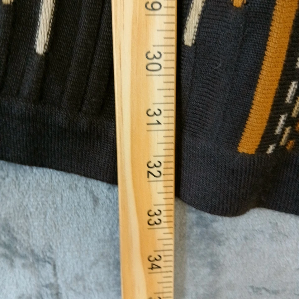 Chaqueta Stacy Adams Para Hombres 2XL Marrón Dorado Abotonada Manga Larga Retro Estilo De Colección Foto 4 de 4