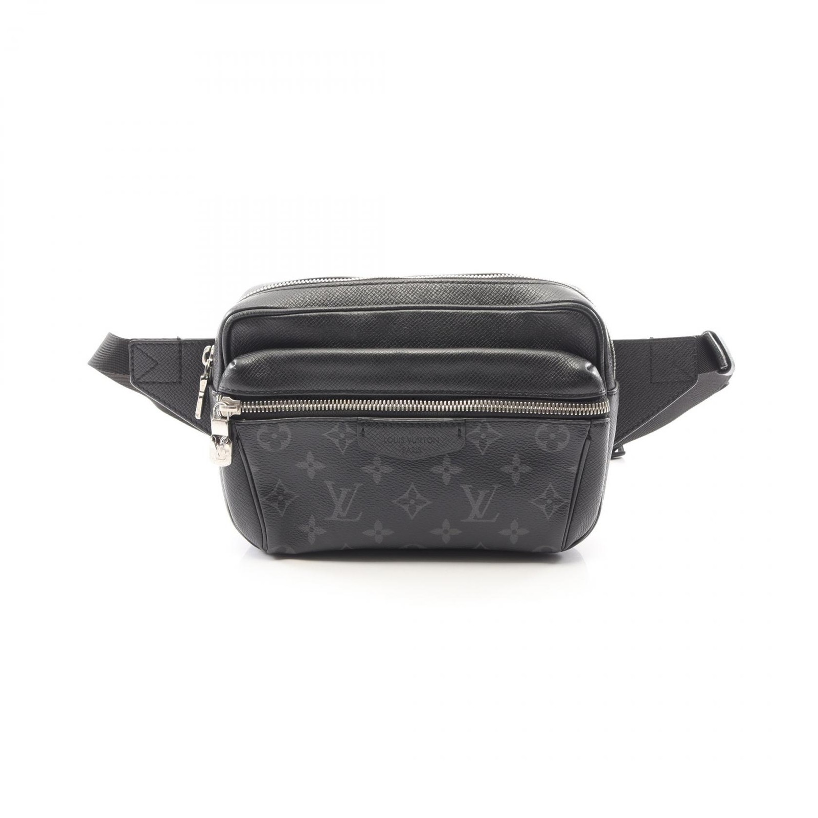 Louis Vuitton Bum Bag Outdoor M30245 Crossbody Bag Black Men's #MMB4329