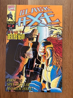 BLACK AXE #1 (Marvel UK, 1993) VF