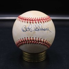 Bob Gibson Signed Rawlings ONL Baseball St. Louis Cardinals Autograph ZJ22544