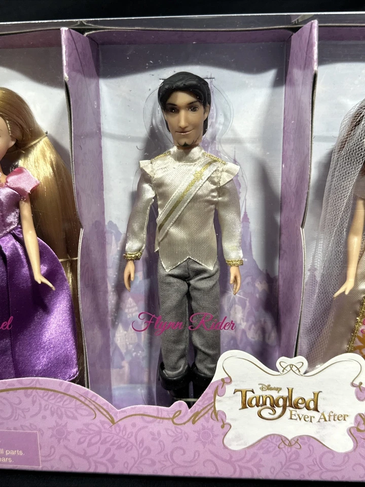 Disney Store Exclusive Mini Tangled Ever After Princess 4 Doll Set Rapunzel - Image 3 of 4