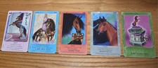 5 Bella Sara Jewel Horse Trading Cards Bella's Ball Treasure Silver