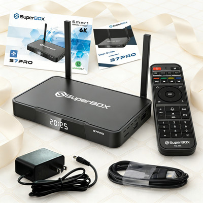 Genuine SuperBox S7 Pro | Our Shop No Knockoffs | 24/7 Full Support | Same Day