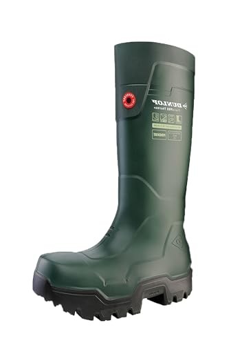 Dunlop Purofort Fieldpro Thermo+ Vollsicherheitsgummistiefel grün Größe 11 - Bild 2 von 3