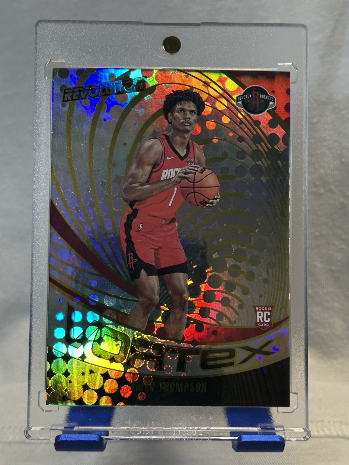 2023-24 Panini Revolution #14 Amen Thompson RC Vortex