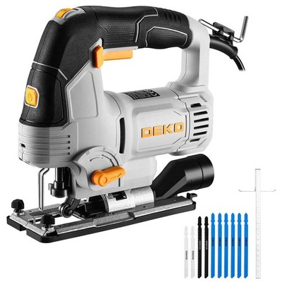 DEKOPRO 800W Stichsäge Holz Cutter Jig Säge Elektro LED NEU