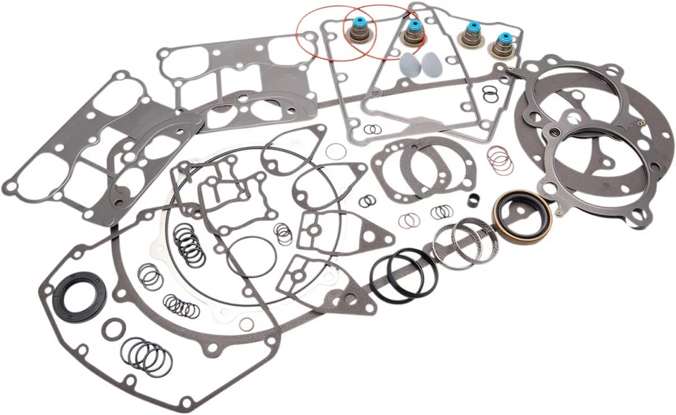 Kit completo de junta Cometic Gasket EST - 103 pol. Motocicleta Big Bore Street C9184 - Imagem 2 de 4