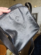 VINTAGE FIRENZE SHOULDER BAG- STRONG HIDE LEATHER-AJUSTABLE STRAP-10 X 10 X 3.5"