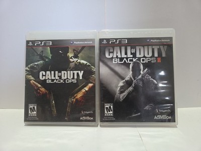 PS3 - Call of Duty: Black Ops 1 & 2 Activision (With Cases)