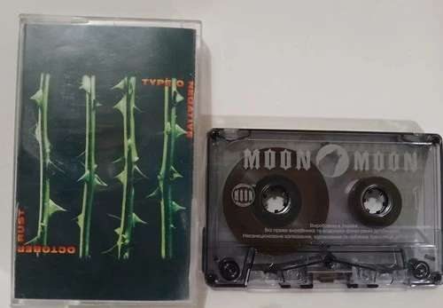 Type O Negative October Rust 2002 Ukraine Licensed Cassette NM rarity