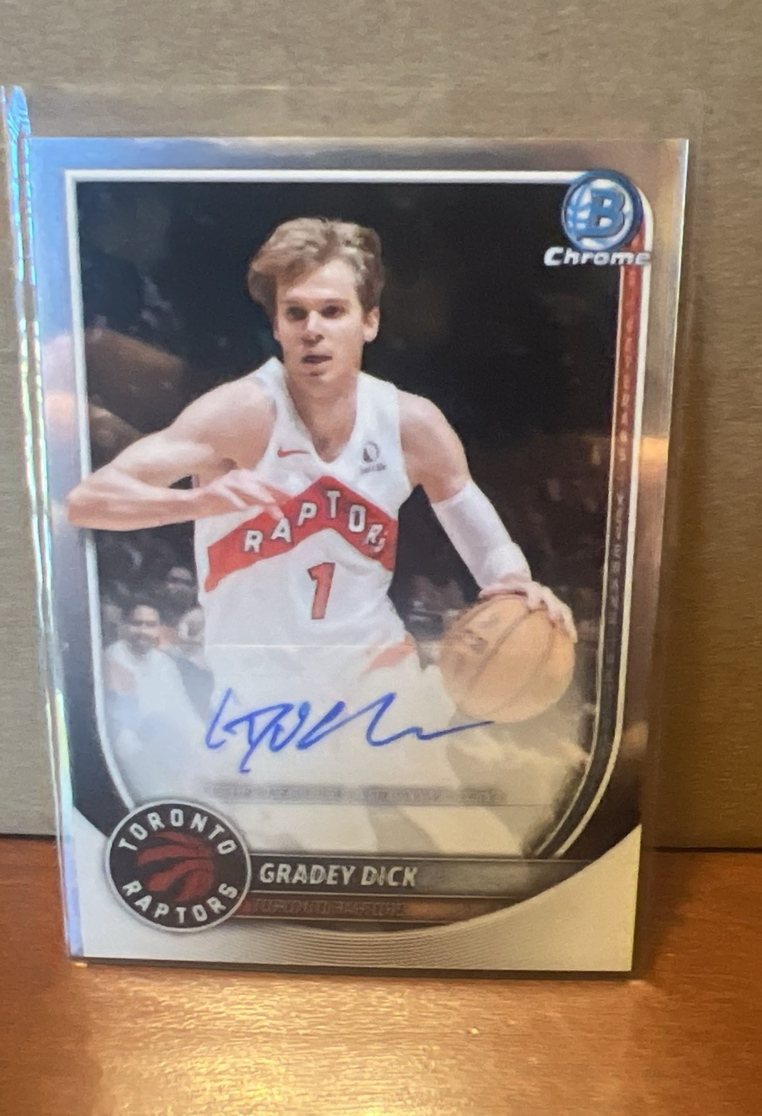 2025-26 Bowman - Chrome Autographs Gradey Dick #BCA-GD (AU)