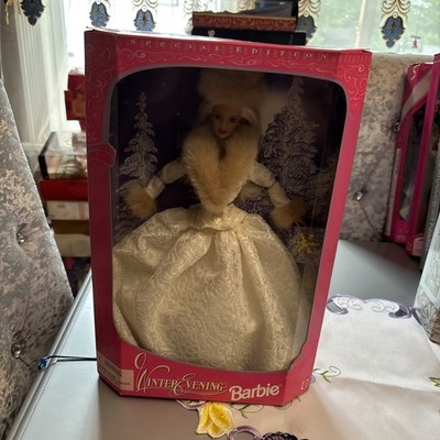 Winter Evening Barbie Snowflake Doll Special Edition 1998 Mattel 19218 Vintage
