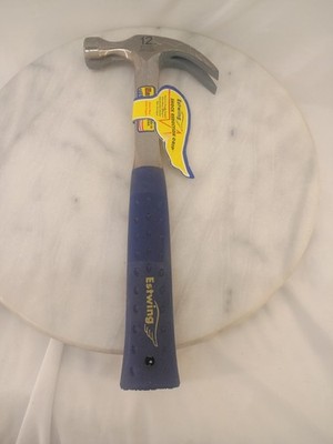 NOS Estwing E3-12C 12 Oz Curve Claw Hammer With Blue Shock Reduction Grip NEW