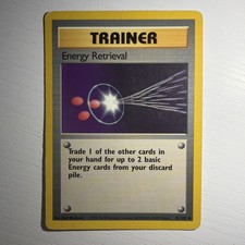 Energy Retrieval #81 Prices | Pokemon Base Set | Pokemon Cards