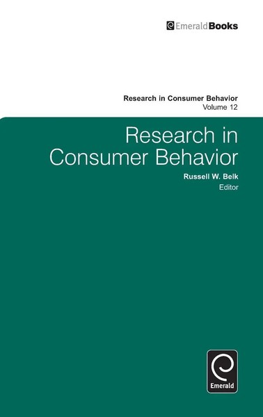 Russell W. Belk | Research In Consumer Behavior | Buch | Englisch (2010)-image