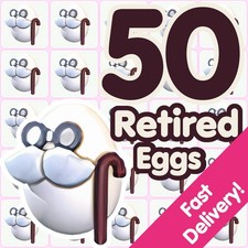 50 Retired Eggs   US Seller   Adopt From Me Today 