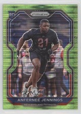 2020 Panini Prizm Rookie Neon Green Pulsar Prizm Anfernee Jennings #371 0b4t