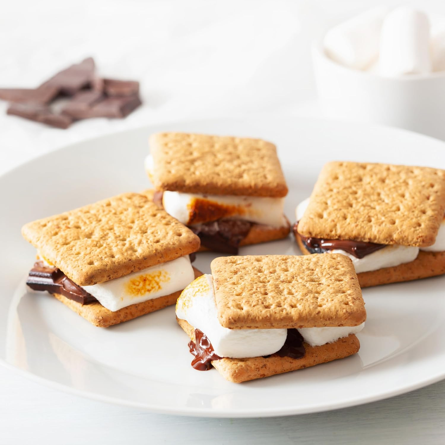 Tabletop Indoor Electric S'Mores Maker - Smores Kit with Marshmallow Roasting St