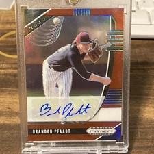 Brandon Pfaadt 2020 Panini Prizm Draft Picks Red Parallel Auto /50 Baseball Card