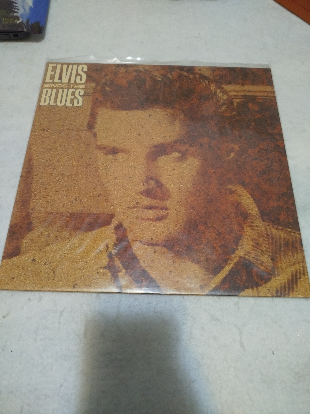 Elvis Single The Blues LP Rock MINT