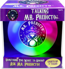 Mr. Predicto Fortune Telling Ball   Talking Crystal Ball Toy with Lights  Answe