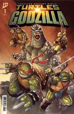Teenage Mutant Ninja Turtles x Godzilla #1 Cover A