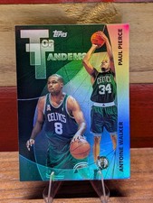 2002-03 Topps PAUL PIERCE / ANTOINE WALKER #TT1 Top Tandems Boston Celtics 
