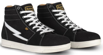 Cortech The Slayer Canvas Riding Shoe Black 8