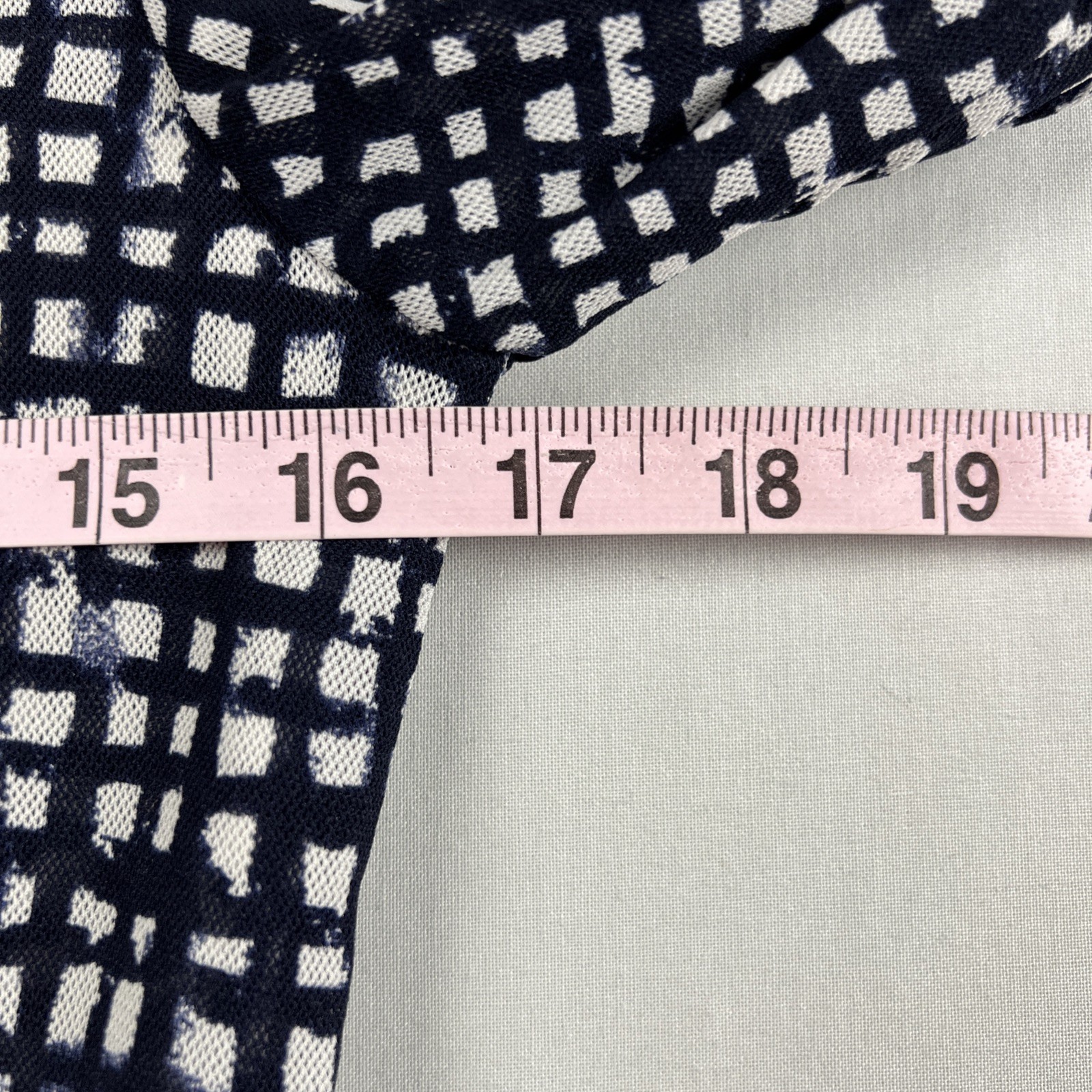 Pendleton Tunic Top Size Medium Navy Check Grid L… - image 11