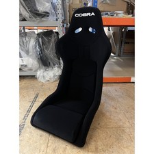 Cobra Nogaro Clubsport Seat Black Nylon Track Day Bucket Seat Harness Slots 2024