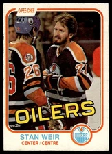 1981-82 O-Pee-Chee Stan Weir Edmonton Oilers #124
