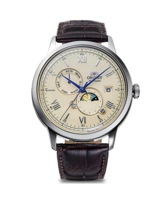 ORIENT Men Analog Automatic Casual Watch Classic Dress Sand Dial Waterproof Japa