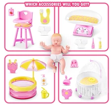 5 Surprise My Mini Baby Series 2 by ZURU, Collectible Mystery Capsule, 2 PACK