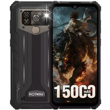 HOTWAV W10 Outdoor Smartphone 15000mAh GPS/Face IDDual SIM 4G Handy ohne Vertrag