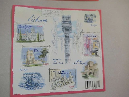 FRANCE 2009 EUROPEAN CAPITALS  LISBOA PORTUGAL  SHEET** rt07 /eh601