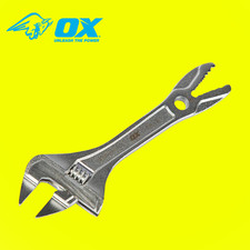OX Tools OX-P560208 Pro Slim-Jaw Adjustable Wrench 200mm