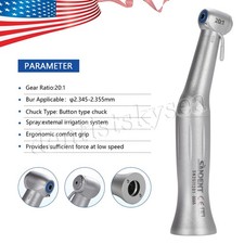 Dental 20:1 Reduction Implant Low Speed Contra Angle Handpiece ns