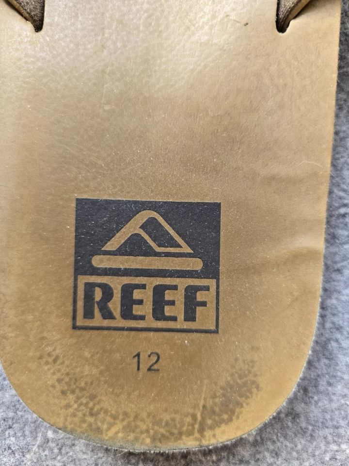 Reef Flip Flops US 12 EU 46,5 UK 11,5 Good Condition - Bild 2 von 4