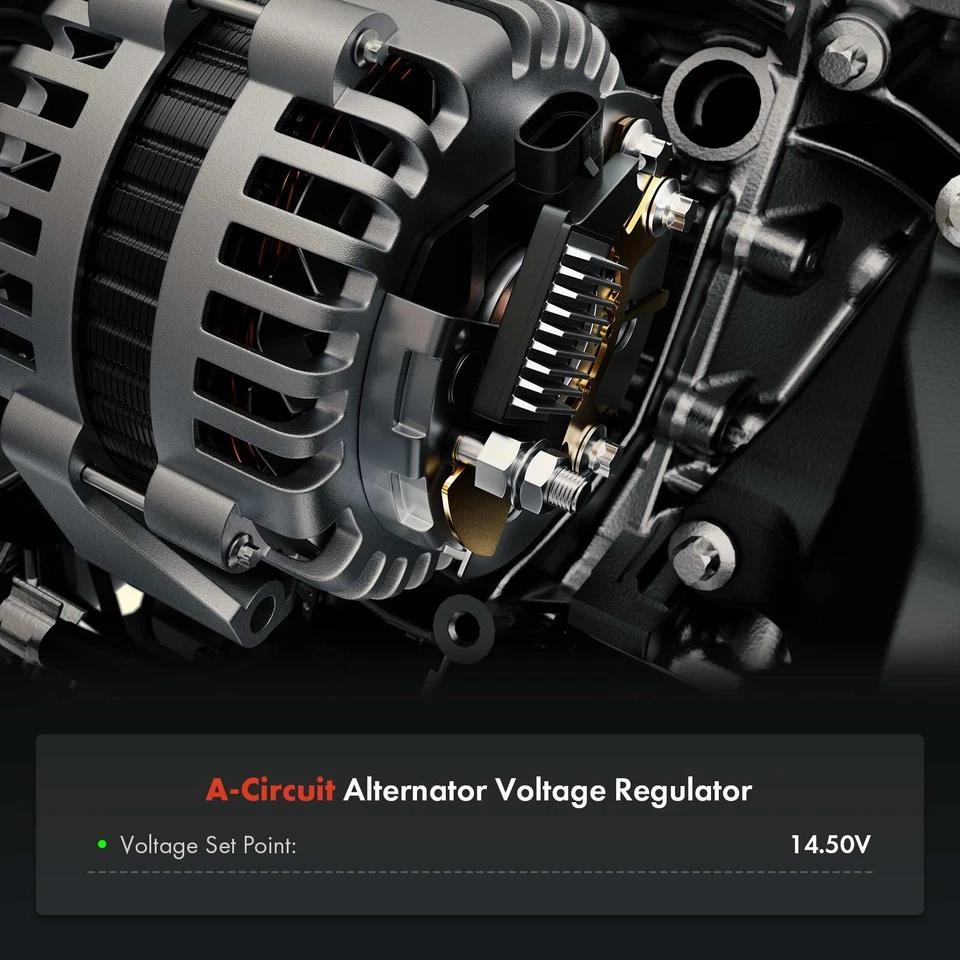 Regulador de voltaje del alternador para Ford F-Super Duty E350 Econoline B+:15.5 S:14.5 Foto 2 de 4