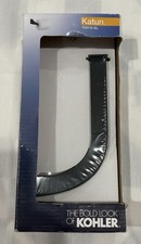 KOHLER KATUN TOILET PAPER HOLDER MATTE BLACK BL NIB