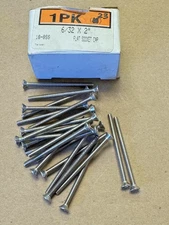 23 PCS 6/32 X 2" FLAT SOCKET CAP SCREW 18-8 SS STAINLESS STEEL