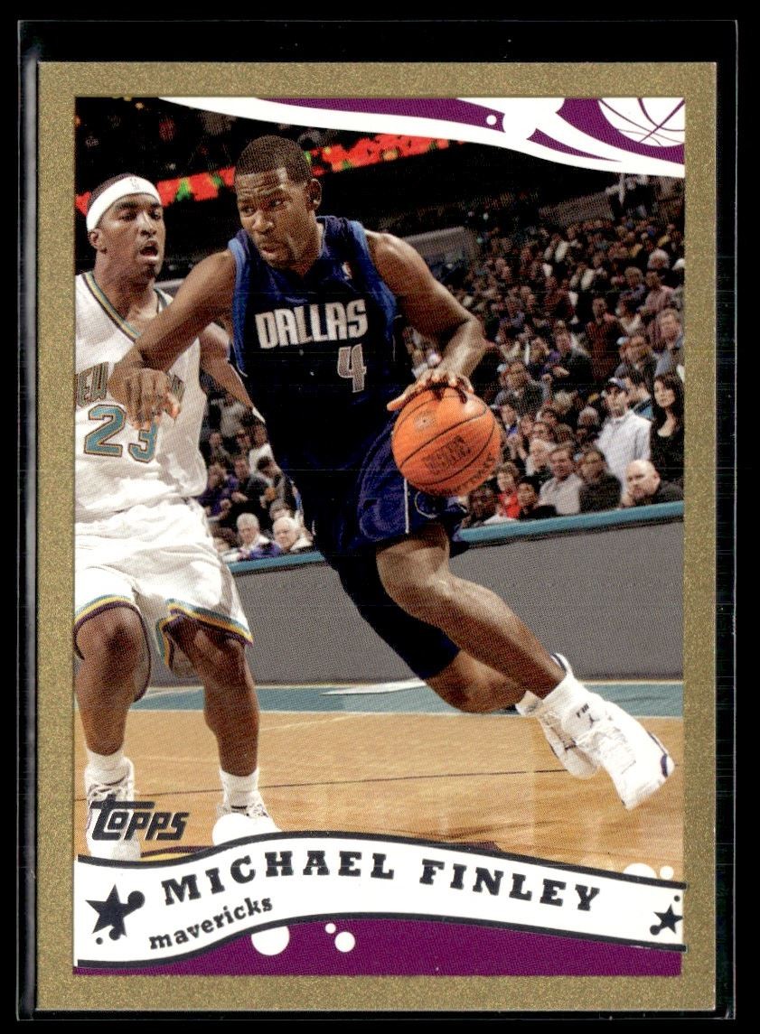 2005-06 Topps Gold Michael Finley 53/99 Dallas Mavericks #87