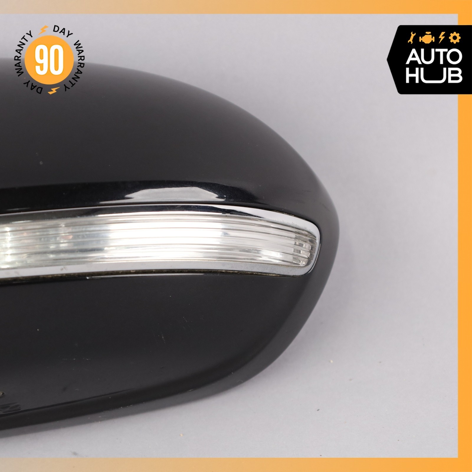 12-16 Bentley Continental GTC GT Left Rear View Door Mirror Cover w/ Lamp OEM