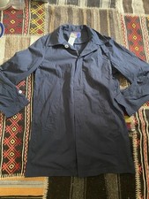 Best Made Company Nylon MEN'S RAIN JACKET - Midnight Navy MEDIUM Knee Length