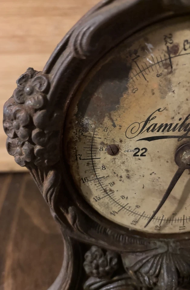 Báscula de cocina Salter antigua rara escala doméstica 25 lb Foto 4 de 4