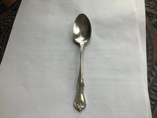 Vintage Flatware Rose Cascade by Reed & Barton Sterling Silver Teaspoon 6 3/4"