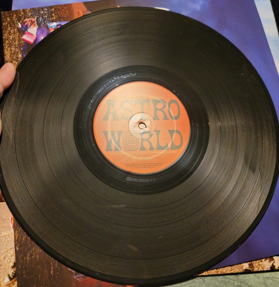Travis Scott Astroworld Vinyl 2LP 2018 Epic Record 19075888361