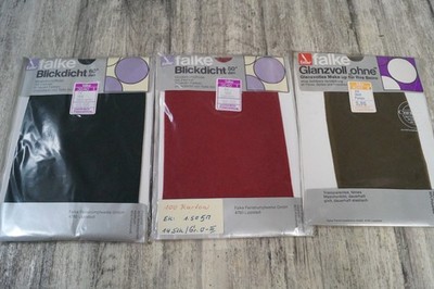3x Falke Strumpfhose 2x Blickdicht, 1x Glanzvoll ohne Größe 38/40, 40/42 NEU OVP
