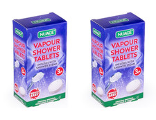 2x Menthol  Eucalyptus Shower Vapour Tablets Refreshing Steam Aromatherapy 3pack